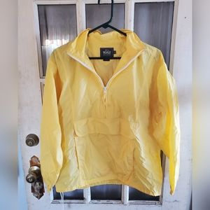 Vintage Woolrich Windbreaker with Packable Hood and Adjustable Drawstrings